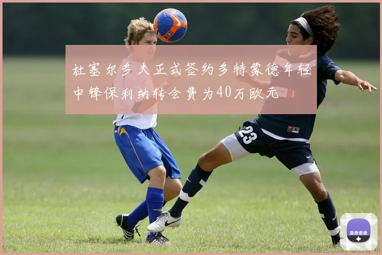 杜塞尔多夫正式签约多特蒙德年轻中锋保利纳转会费为40万欧元