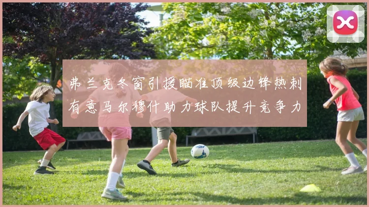 弗兰克冬窗引援瞄准顶级边锋热刺有意马尔穆什助力球队提升竞争力